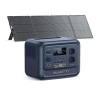 BLUETTI Elite 100 V2 (Biomatériau) Station d'Énergie Portable avec Panneau Solaire 200W Inclus, Batterie Nomade 1024Wh LFP avec 2 Prises AC 1800W, 35% Plus Compacte Coque Écologique, Pannes de Courant