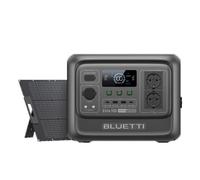 BLUETTI Elite 100 V2 Générateur Électrique Solaire 1024Wh & 1800W, avec 100W Panneau solaire Pour Camping, Voyage, Panne de Courant
