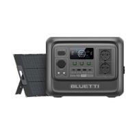 BLUETTI Elite 100 V2 Générateur Électrique Solaire 1024Wh & 1800W, avec 200W Panneau solaire Pour Camping, Voyage, Panne de Courant