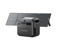 BLUETTI Elite 200 V2 + 200W 2073Wh & 2600W Générateur Électrique Portable | 2 prises CA, Batterie LiFePO4, 17 ans, Station Électrique Portable pour Camping, RV et Alimentation de Secours