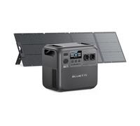 BLUETTI Elite 200 V2 + 200W 2073Wh & 2600W Générateur Électrique Portable | 2 prises CA, Batterie LiFePO4, 17 ans, Station Électrique Portable pour Camping, RV et Alimentation de Secours