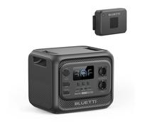 BLUETTI Elite 300 + Charger 2, 3014 Wh Générateur Électrique Portable | Chargeur DC-DC 1000W, 3,2h via Voiture, Station Électrique Portable pour Secours Domestique et Camping
