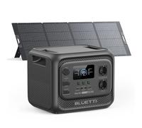 BLUETTI Elite 300 Générateur Électrique Portable avec Panneau Solaire 350W inclus (expédié séparément), Batterie Nomade LFP 3014,4Wh avec Prises CA 2400W (surge 4800W), pour Secours Domestique
