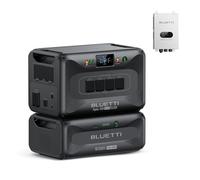 BLUETTI Générateur Solaire Apex 300 & B300K (Nouveau 2025) avec SolarX 4K, 5529,6Wh Batterie LFP avec 4 Prises CA 3840W (7680W Surge), Démarrage Noir, Modulaire pour Maison, Camping-car