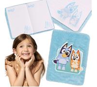 BLUEY BINGO Cahier PELUCHE, cahier scolaire A5 à lignes, agenda POUR ENFANTS
