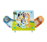 Bluey Ensemble de 2 chaises pour Enfants, Table 43,5 cm (H) x 63 cm (l) x 63 cm (P)