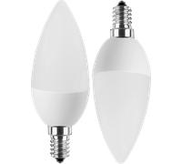 BLULAXA 47989 - Lampe LED CMS C35 E14 3 W 250 lm WW, lot de 2