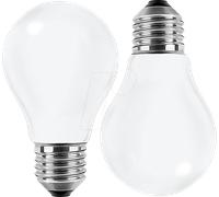 BLULAXA 48693 - Lampe à filament LED A60 E27 7 W 810 lm WW opale