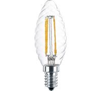 BLULAXA 49086 - Lampe à filament LED CW35 E14 4,5 W 470 lm WW verre tourné