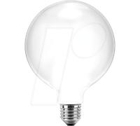 BLULAXA 49486 - Lampe à incandescence LED G95, E27, 8,5 W, 1055 lm, blanc chaud