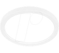 BLULAXA 50958 - Plafonnier, 12 W, 1200 lm, 3000 K, bague blanche
