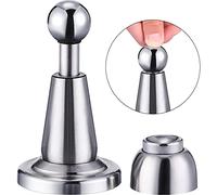 Blulu Butées de Porte Magnétiques en Acier Inoxydable, 1 Pack | Fixation Murale, Matériau en Acier Inoxydable, Magnétique, Lot de Butées de Porte, pour Installation Murale Solide