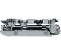 Blum 175H3100 Clip Top Cam Plaque de montage réglable en ligne avec vis à bois Nickel