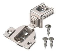 Blum - 39 C355b.20 1-1/10,2 cm Overlay Soft Close Charnière de cabinet, Pack of 50, 50