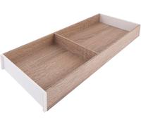 Blum Ambia Line Bloc-tiroir large avec 1 séparateur transversal - Bloc-tiroir NL550mm, L200mm, chêne Bardolino