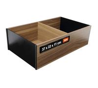 BLUM AMBIA-LINE Cadre pour tiroir à casseroles avec fond à partir de NL400mm, noyer du Tennessee
