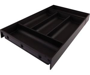 BLUM AMBIA-LINE Range-couverts NL550mm,L300mm, acier noir carbone
