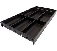 BLUM AMBIA-LINE Range-couverts NL600mm,L300mm, acier noir carbone