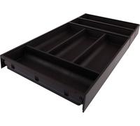 BLUM AMBIA-LINE Range-couverts NL650mm,L300mm, acier noir carbone