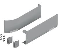 Blum Aventos HF/HS/HL TOP Set de caches - cache pour SERVO DRIVE, plastique gris clair