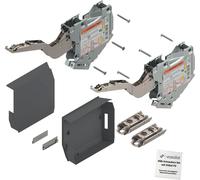 Blum Aventos HK-S Réservoir de force 220-500 gris foncé Ferrure rabattable avec plaque de montage