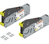 Blum Aventos HL TOP Accumulateur de force 22L2200 Set Blumotion - Ferrure d'abattant pour éléments hauts avec une façade - Ferrure d'abattant haut avec vis système, acier