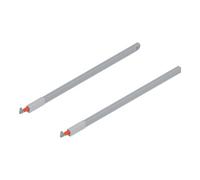 Blum Blum TANDEMBOX Rallonge longitudinale (haut), pour tiroir frontal, NL 600 mm, gauche/droite, pour TANDEMBOX antaro, R9006 aluminium blanc Quantité:1