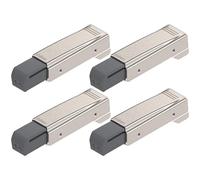 Blum Blumotion droites Bras Full Overlay Charnière pour portes, finition nickel, pack of 4, 4