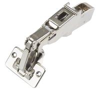 Blum - Charniere de meuble pour ouverture a 170 degres-pour porte en applique recouvrement total - Réf..71T6550 - Type de boitier.A VISSER -