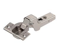 Charnière invisible - BLUM - CLIP TOP standard 110° - GD coudé - ressort Inserta - ouverture 110°