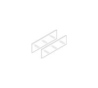 Blum Legrabox Free Lot de 2 supports latéraux en verre transparent Longueur 550 mm