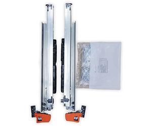 Blum Movento Blumotion S 760H Paire de glissières de tiroir avec raccord et accessoires de montage 250 mm Extension totale 40 kg