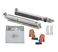 BLUM MOVENTO BLUMOTION S 760H Rails de tiroir 400 mm Montage au sol 40 kg, 1 paire avec embrayage et kit d'accessoires de montage