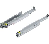 Blum Movento Tip On Blum Coulisse à sortie totale 480 NL, tiroir pouvant supporter jusqu'à 40 kg, guidage inférieur 760H4800T