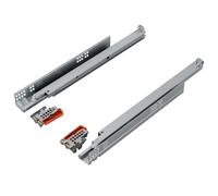 blum TANDEM coulisse tiroir 500mm sortie totale | sous-montée Softclose | Coulisses invisibles sous le tiroir | Blumotion Soft-Close | vraie sortie totale jusqu'à 30kg | montage en fond, zingué