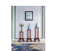 Blumen Stand Tablette en bois Support pour fleurs Accessoires pour meubles Support pour pots de fleurs