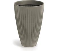 Blumentopf LATIA RUND HOCH 40 cm - Couleur : moka