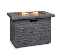 Anafi Foyer à gaz 40.000BTU/13kW Couverture Brûleur en acier inoxydable