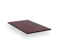 blumfeldt Bearsdon Plateau de Table en Bois - Plateau Durable, 140 x 80 cm, résistant aux Rayures & à la Chaleur, idéal pour Table à Manger - Finition Teck Moderne, Style Industriel & Minimaliste