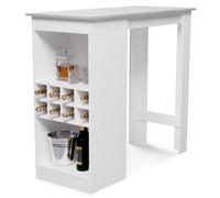 Blumfeldt Bellshill Table de bar comptoir table bar maison