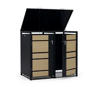 Blumfeldt BinSafe Box pour poubelles 2 tonnes
