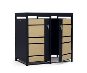 Blumfeldt BinSafe Box pour poubelles 2 tonnes