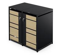 Blumfeldt BinSafe Box pour poubelles 2 tonnes