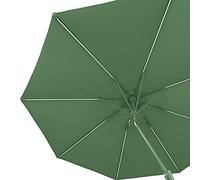 Blumfeldt Parasol de Jardin Exterieur et Balcon, Panneaux Solaires, Lumières LED, Protection UV, Etanche, Grand Parasol Deporte Réglables Hauteur et Angle, Parasols Exterieur Jardin, Avec ou Sans Pied