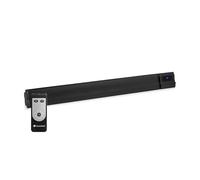 Blumfeldt Chauffage Electrique à Infrarouge, Chauffage de Jardin 2400W, Télécommande, Minuterie, Affichage LED, Chauffage Exterieur Terrasse IP44 pour Veranda, Chauffage d'Appoint Econome, Sans CO2