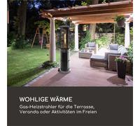 Blumfeldt Chauffage Exterieur Terrasse, Parasol Chauffant Gaz Exterieur, Appareil Chauffage Extérieur, Radiateur Exterieur, Champignon Chauffant a Gaz, Allumage Electrique, Chauffe Gaz, Roulettes