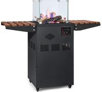 Blumfeldt Chauffage Exterieur Terrasse, Parasol Chauffant Gaz Exterieur, Appareil Chauffage Extérieur, Radiateur Exterieur, Champignon Chauffant a Gaz, Allumage Electrique, Chauffe Gaz, Roulettes