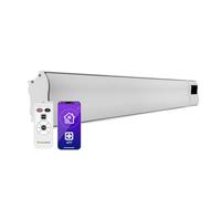 Blumfeldt Cosmic Beam Smart 2400W Chauffage Mural Infrarouge Blanc