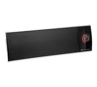 Blumfeldt Cosmic Beam Ultra Chauffage infrarouge radiant pour terrasse - Puissance 2200W - Fixation mur ou plafond e protection IPX4 -Noir Noir G