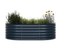 Blumfeldt Curvbox 150x60x43 cm Carré potager Antracite